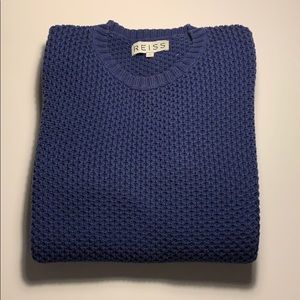 Reiss Honeycomb Knit Sweater